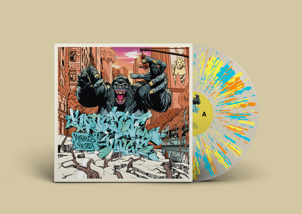 Kurious & Ro Data - Koncrete Jungle (Paint Splatter Vinyl)