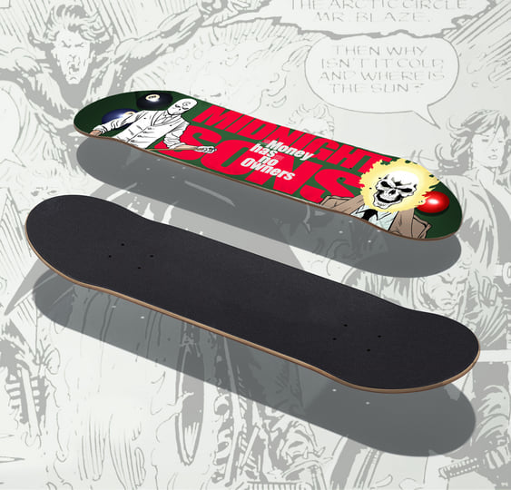 Midnight Sons - Money Has No Owners (Skate Deck)