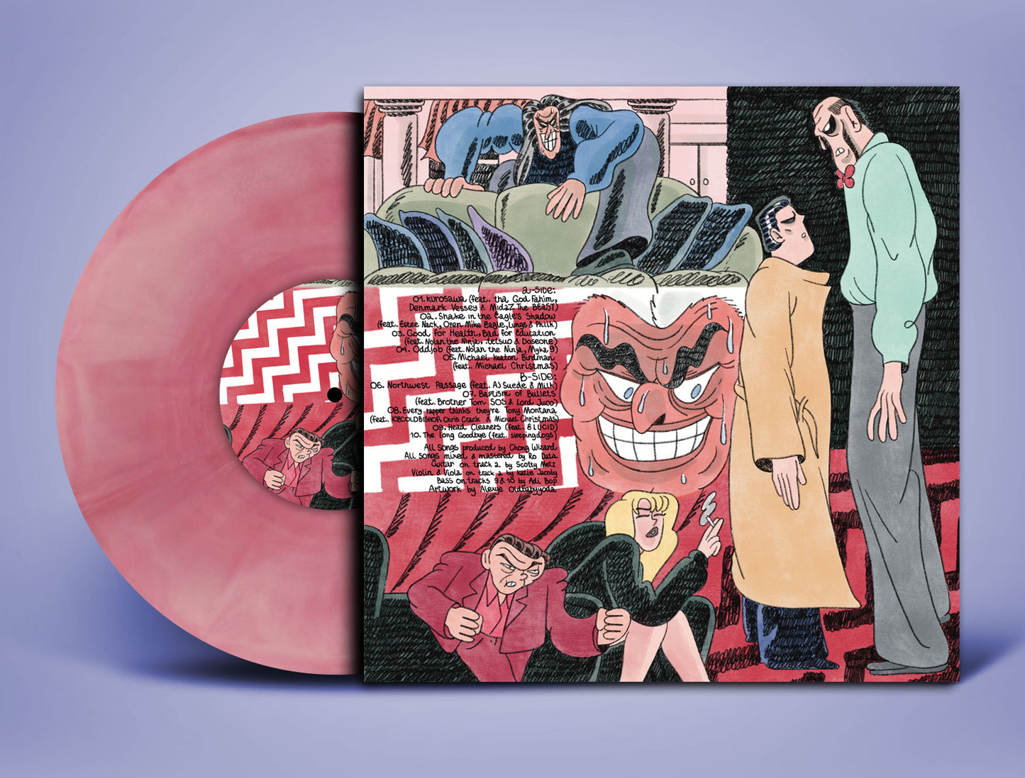 Chong Wizard - VIDEO TAPE CLUB “TWIN PEAKS” variant vinyl