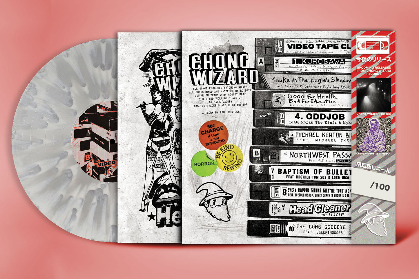 Chong Wizard - VIDEO TAPE CLUB (vinyl)
