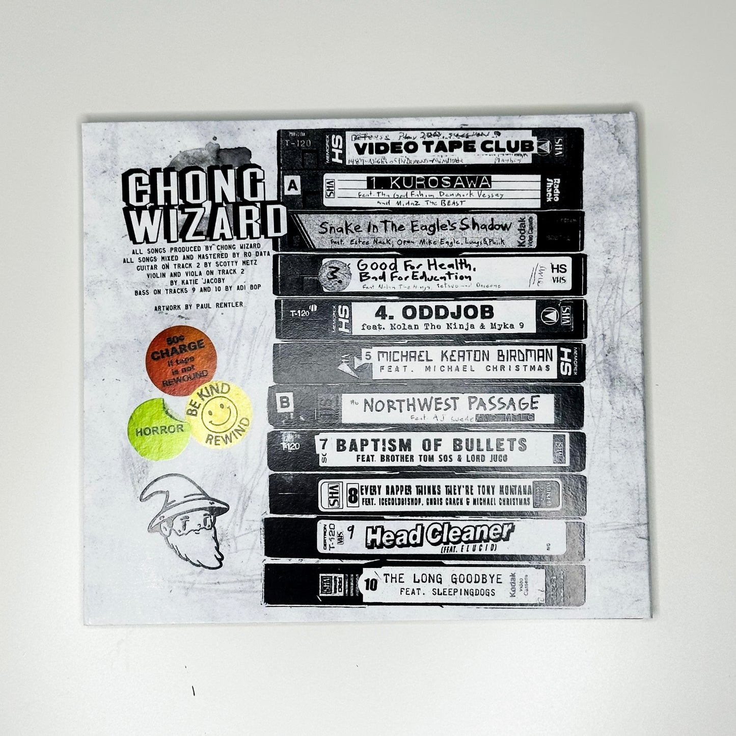 Chong Wizard - VIDEO TAPE CLUB (CD edition)